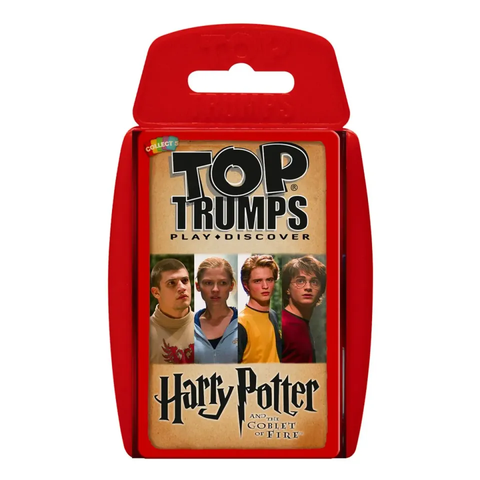 Top Trumps Harry Potter Goblet of Fire kaartspel filmkaarten
