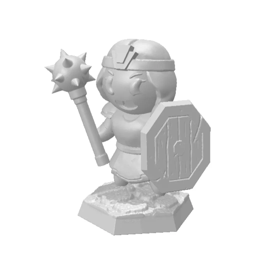 Roll A Crit Maltilda the Stout-Hearted STL miniatuur