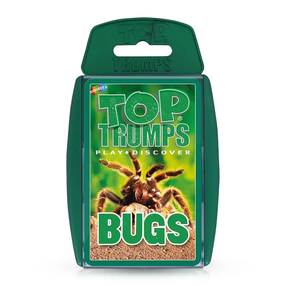 Top Trumps Bugs kaartspel 30 insecten