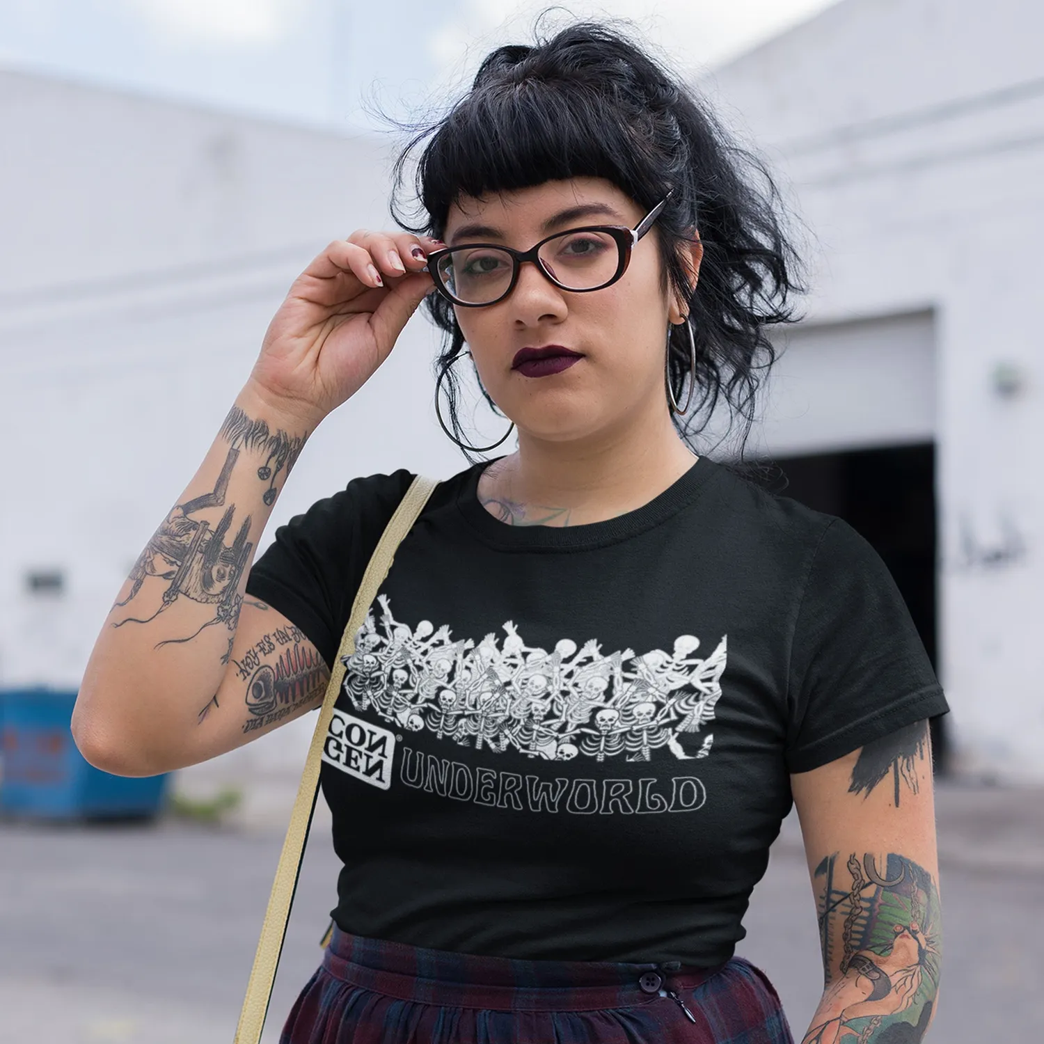 Roll A Crit Gen Con Underworld dames T-shirt katoen