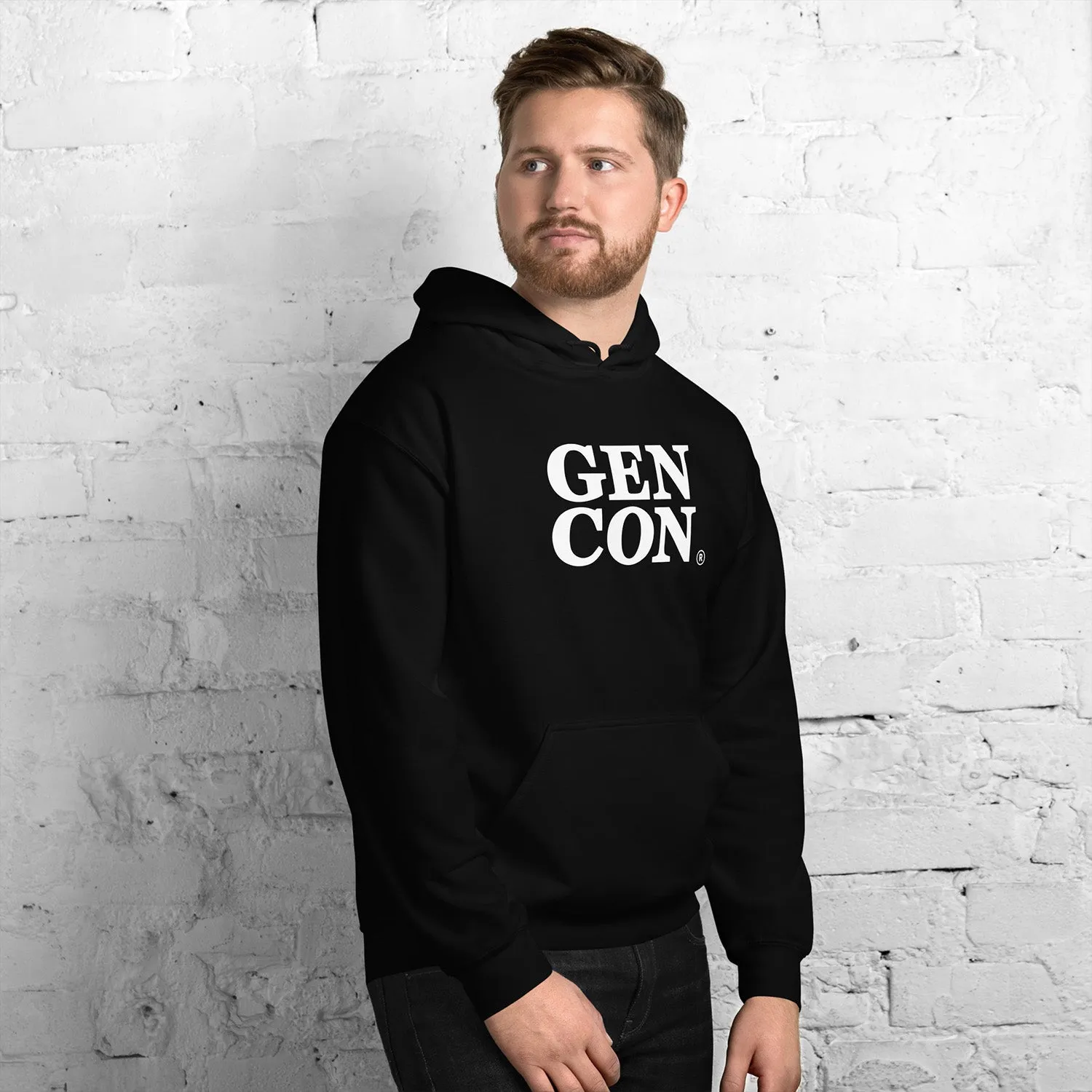 Gen Con Pullover hoodie katoen-polyester maat L