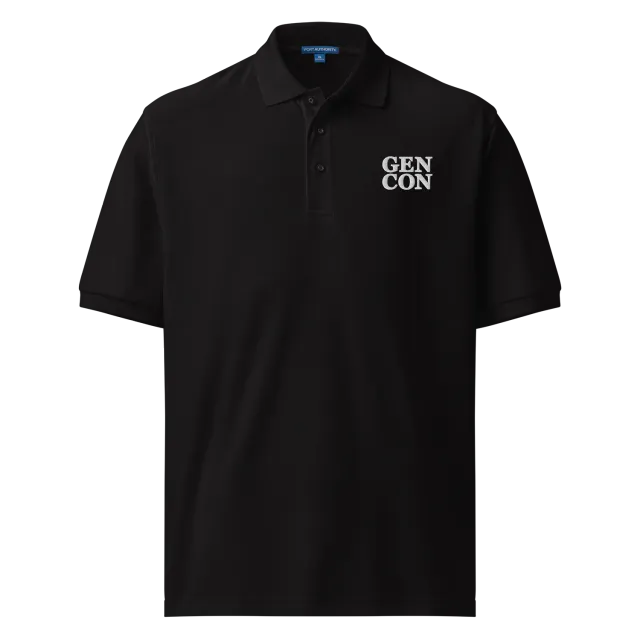 Roll A Crit Gen Con Embroidered polo geborduurd