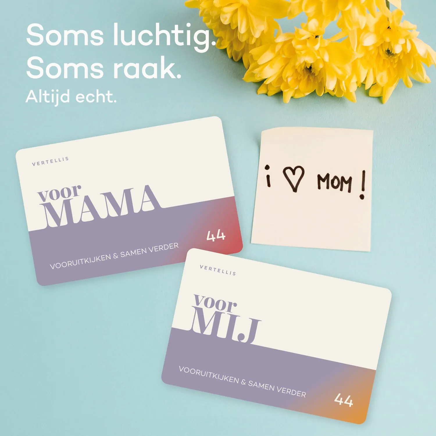 Vertellis Voor Mama en Mij kaartendeck jaarset