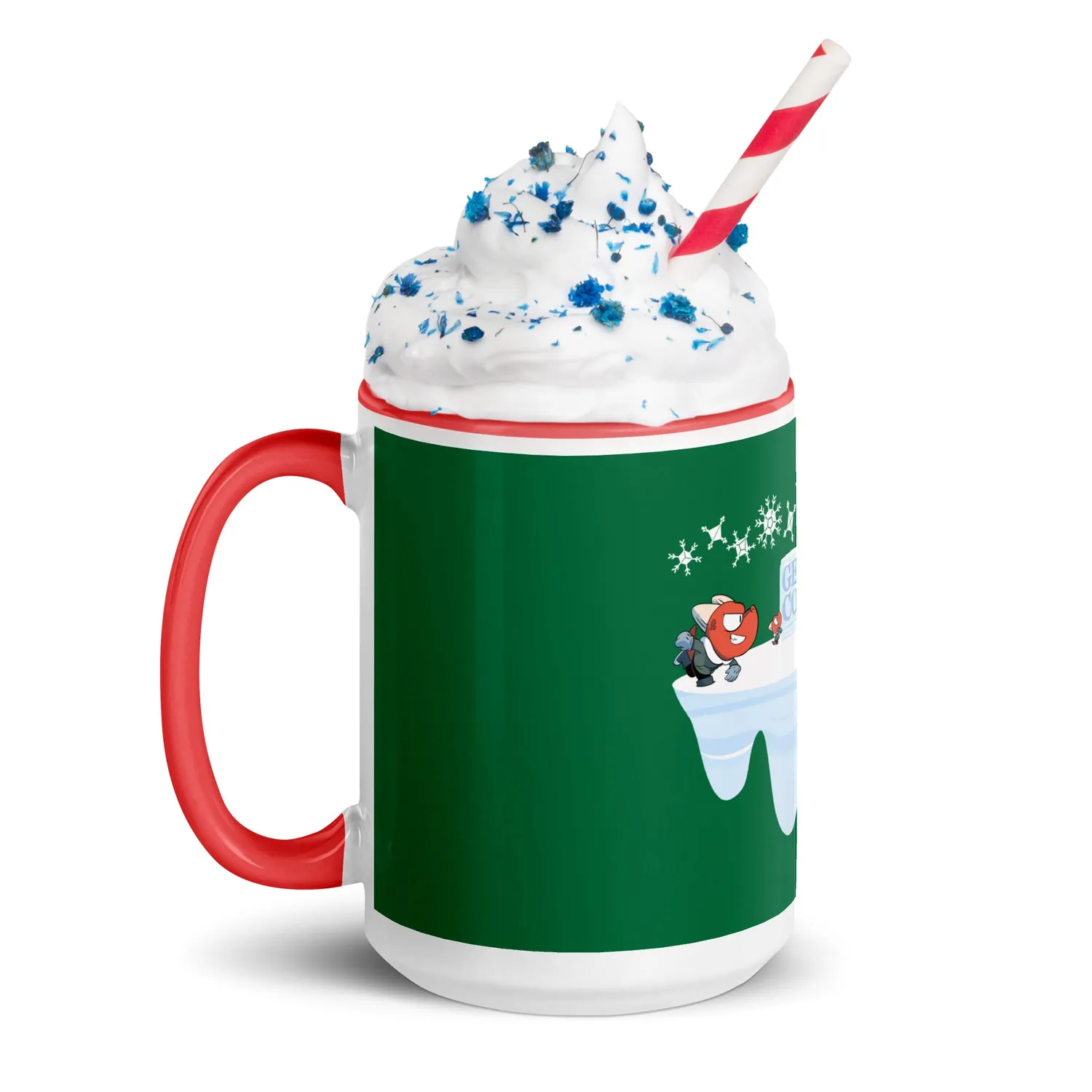 Roll A Crit Gen Con Kobold Snowball Fight mok 11 oz