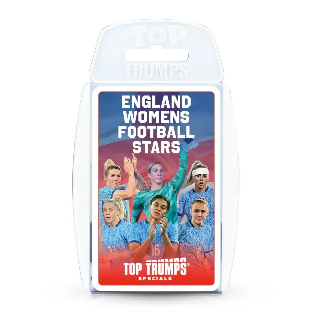 Top Trumps England Womens Football Stars kaartspel 30 kaarten