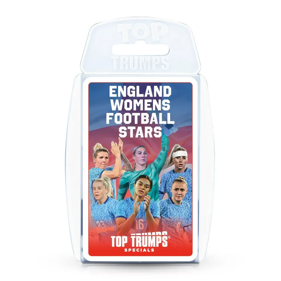Top Trumps England Womens Football Stars kaartspel 30 kaarten