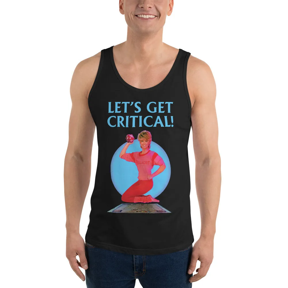 Roll A Crit Let's Get Critical tanktop unisex