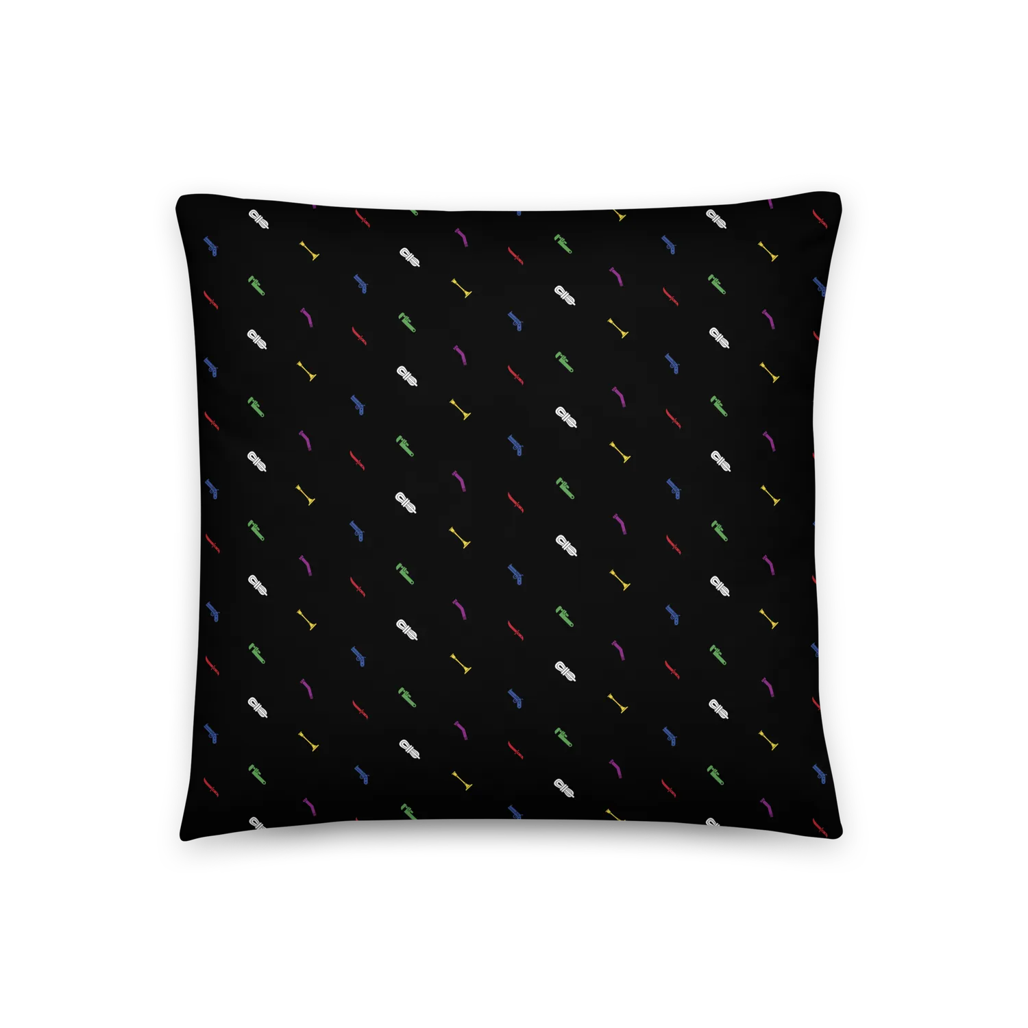 Roll A Crit Get a Hint sierkussen 45x45 polyester