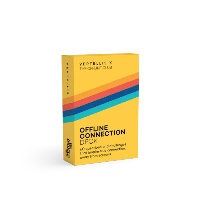 Vertellis Offline Connection Deck vragenspel 60 kaarten tweetalig