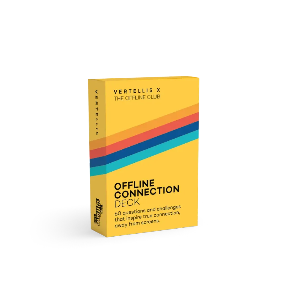 Vertellis Offline Connection Deck vragenspel 60 kaarten tweetalig