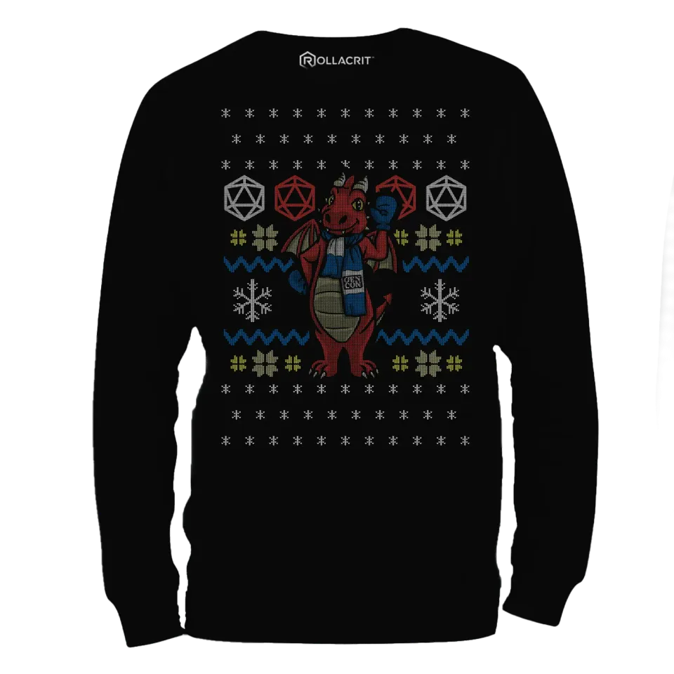 Roll A Crit Gen Con Genevieve sweatshirt unisex katoen