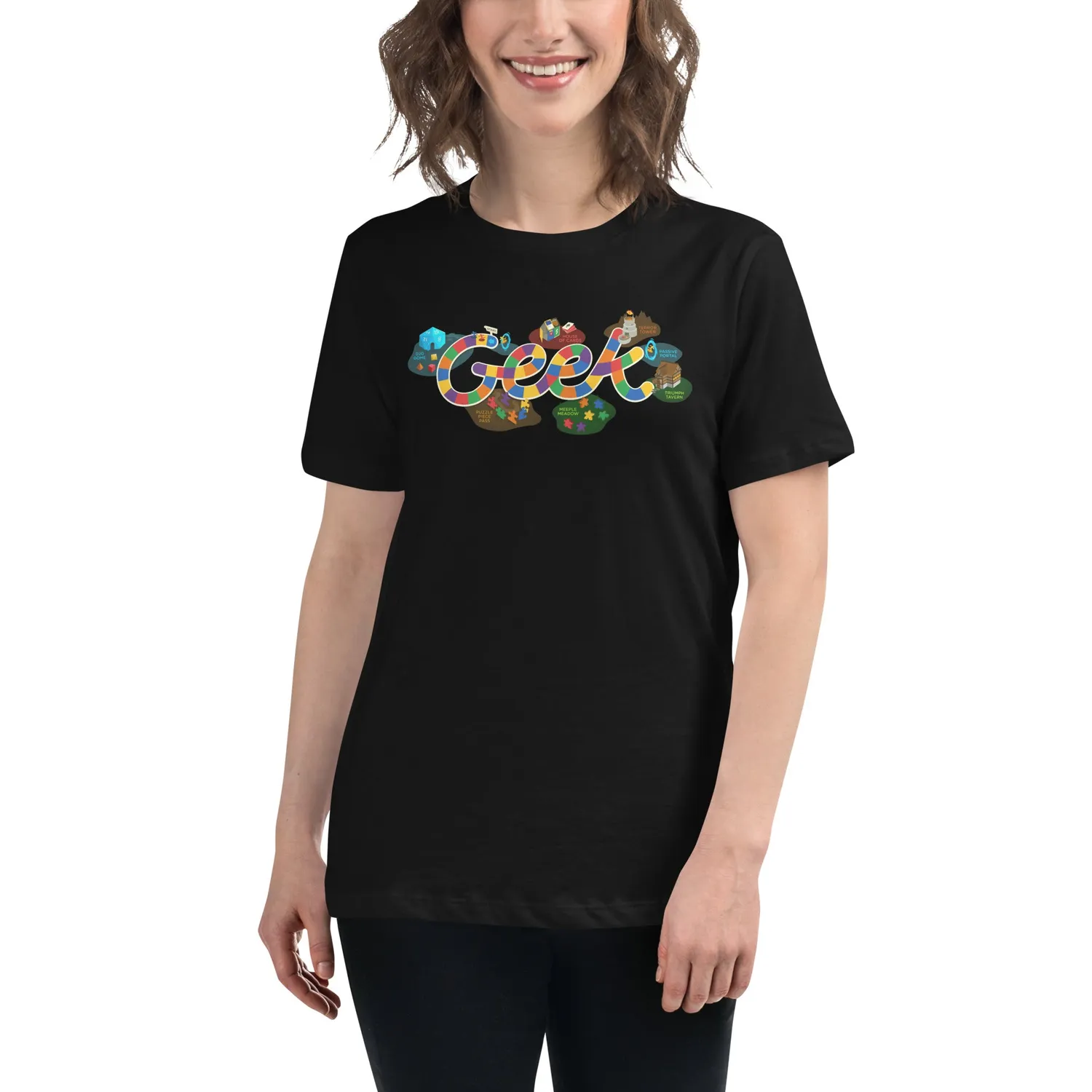 Roll A Crit Geekland Femme T-shirt katoen dames maat M