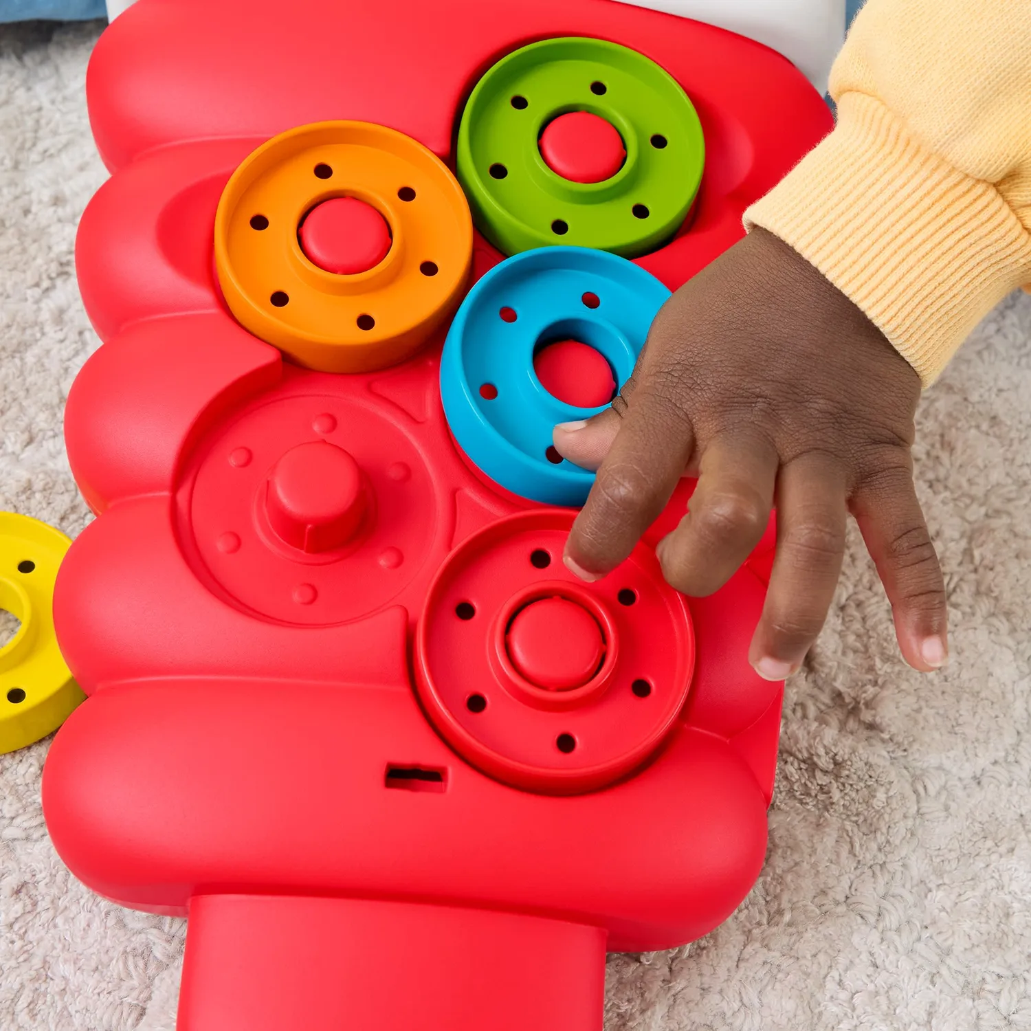 Fisher-Price Empile-Tout Rigolo stapelspeelgoed 5 ringen baby