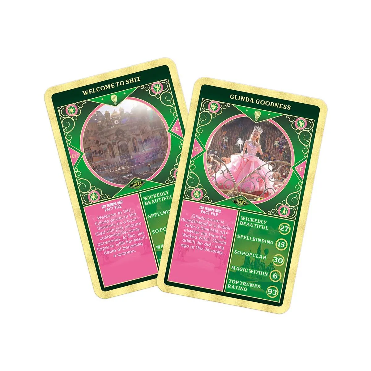 Top Trumps Wicked kaartspel 30 kaarten film-editie