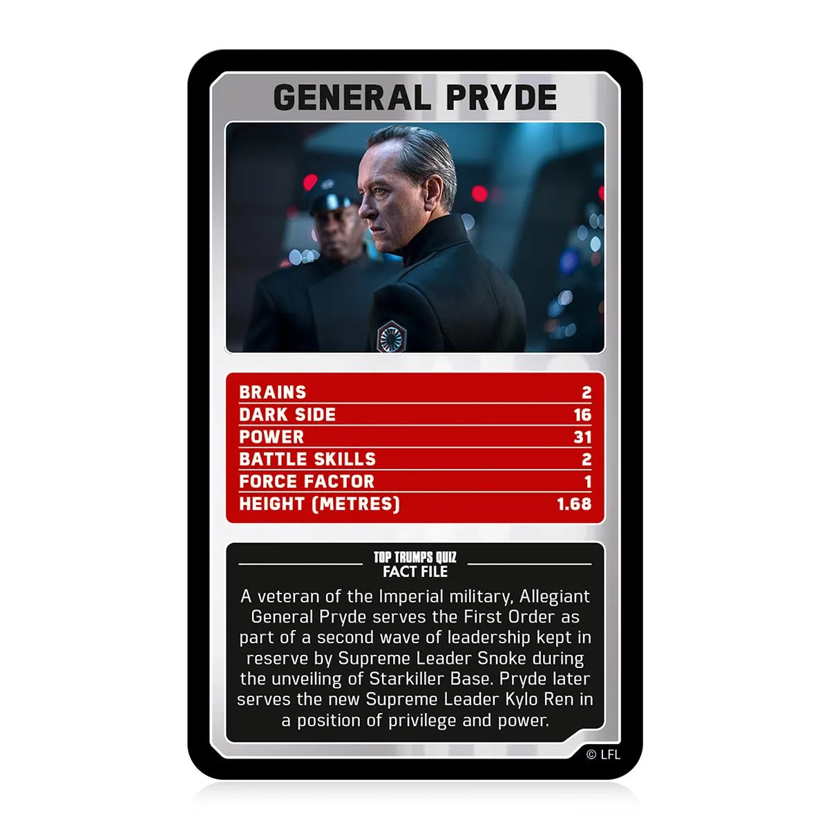 Top Trumps Star Wars Episodes 7-9 kaartspel 30 kaarten