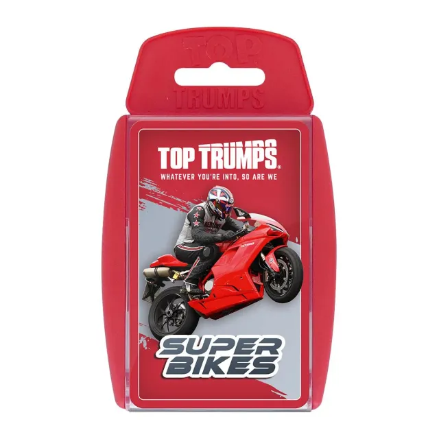 Top Trumps Super Bikes kaartspel motoren 30 kaarten
