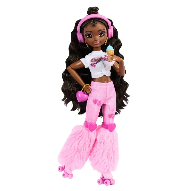 Barbie Dream Besties Brooklyn pop rolschaatsen 9 accessoires