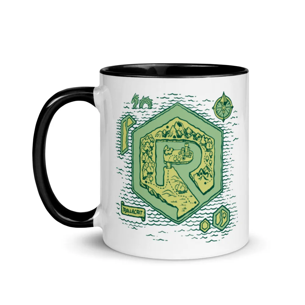 Roll A Crit Island Mug Mok Keramiek