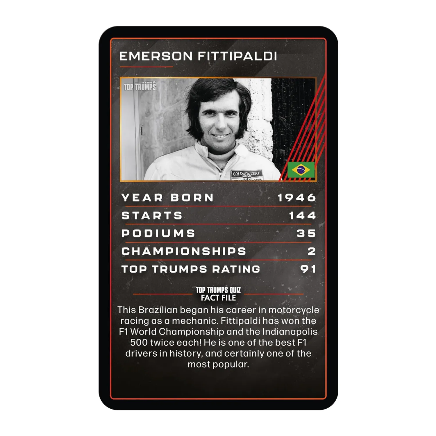 Top Trumps Grand Prix Heroes kaartspel 30 coureurs