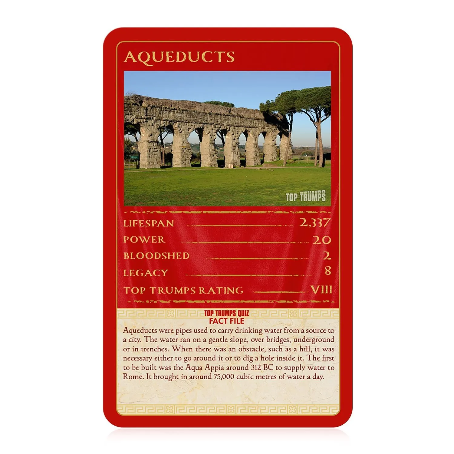 Top Trumps Roman Empire kaartspel limited edition Rome