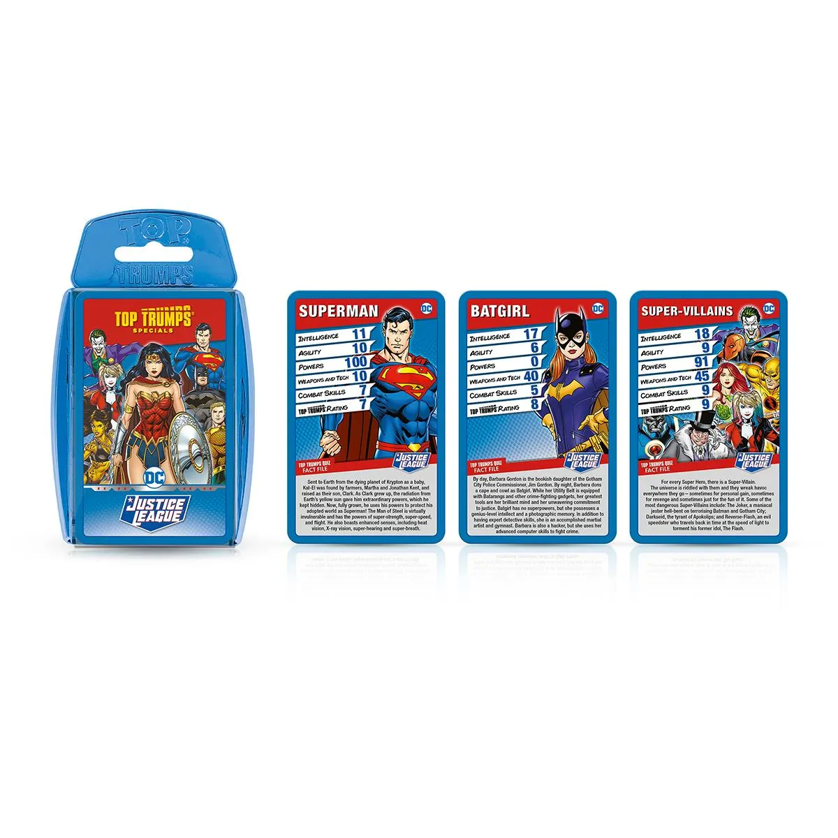 Top Trumps Justice League kaartspel 30 kaarten DC