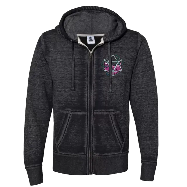 Roll A Crit Gen Con Damage World Tour 2024 hoodie