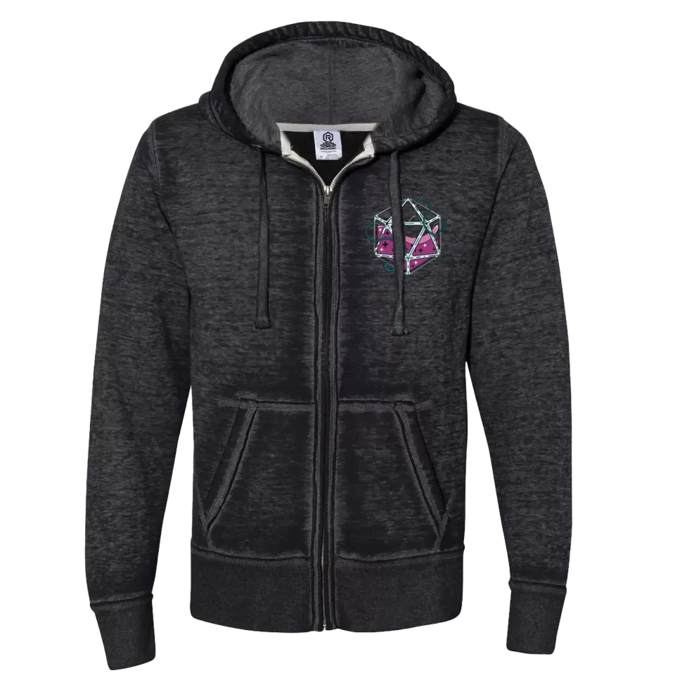 Roll A Crit Gen Con Damage World Tour 2024 hoodie