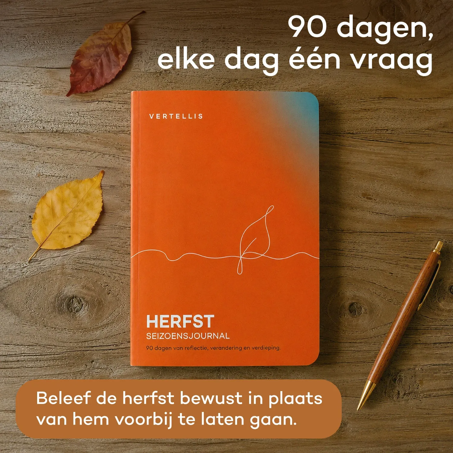 Vertellis Seizoensjournal Herfst journal 1 exemplaar dagboek