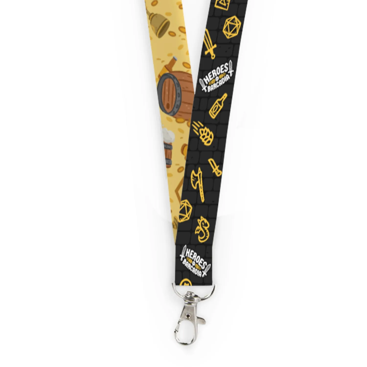 Roll A Crit Heroes of Barcadia keycord 90 cm