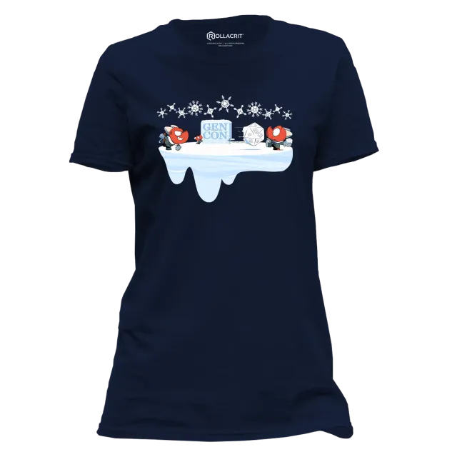Roll A Crit Kobold Snowball dames T-shirt katoen