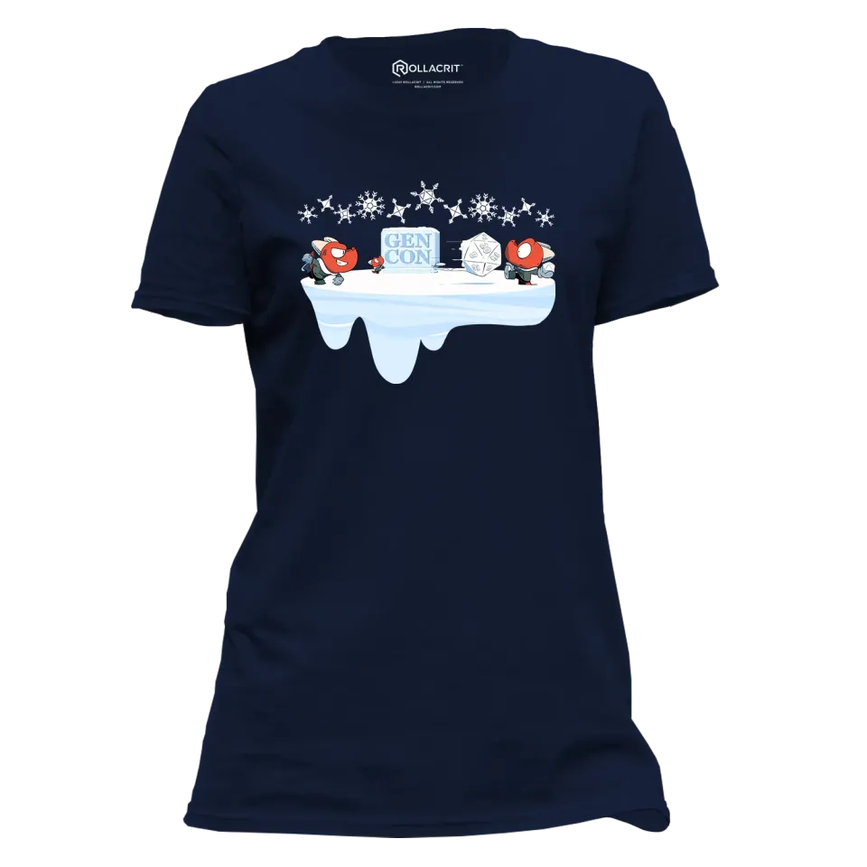Roll A Crit Kobold Snowball dames T-shirt katoen