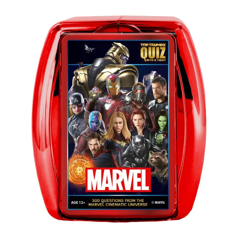 Top Trumps Quiz Marvel Cinematic Universe quizspel