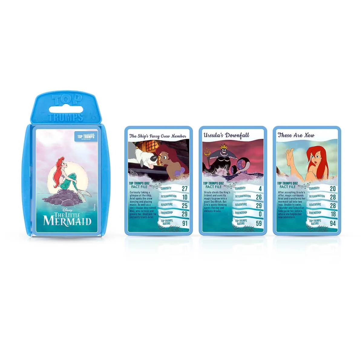 Top Trumps Kleine Zeemeermin kaartspel 30 scènes Disney