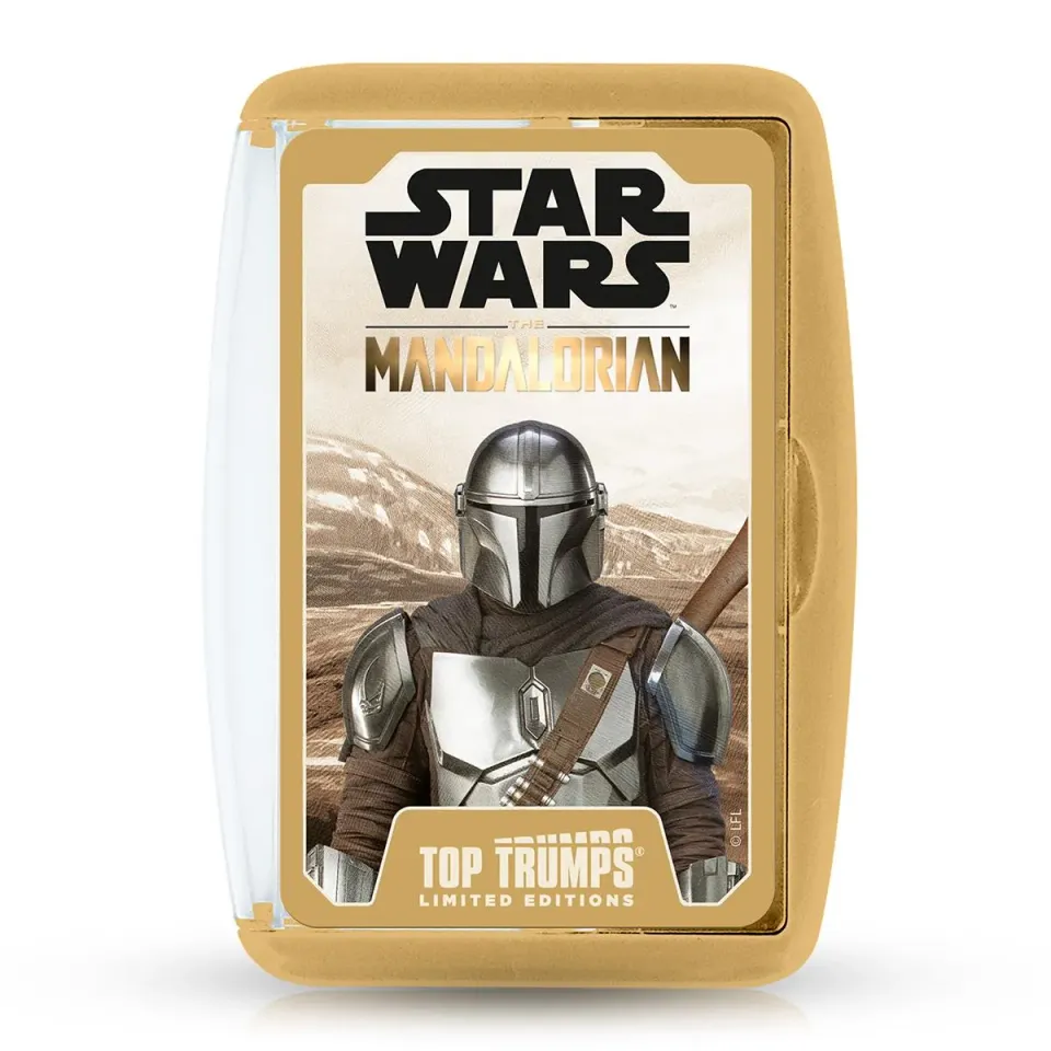 Top Trumps The Mandalorian kaartspel Star Wars goud