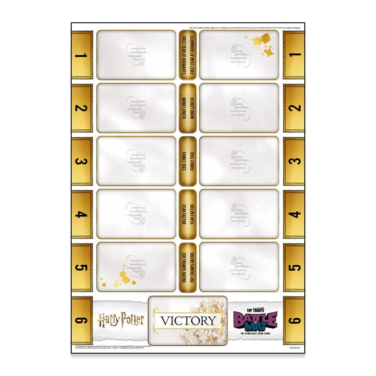 Top Trumps Battle Mat Harry Potter kaartspel 2 spelers