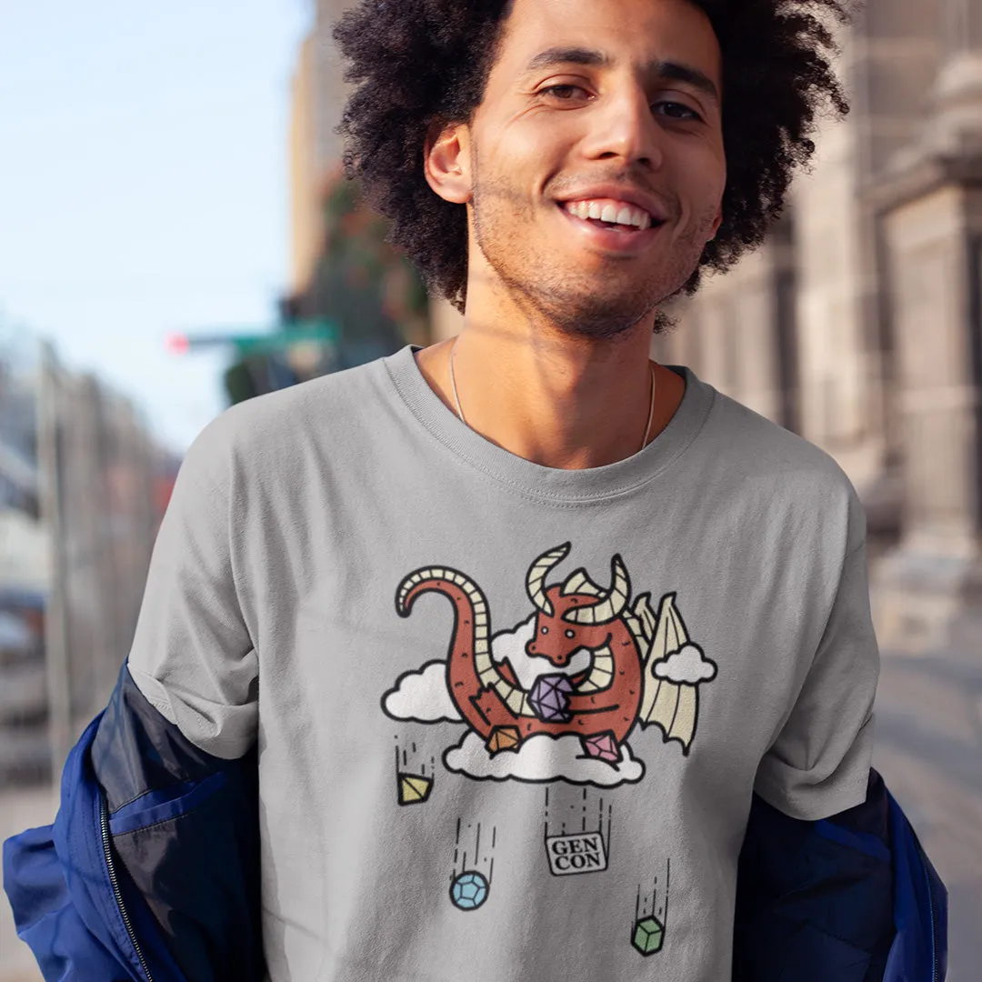 Roll A Crit Gen Con Skyrolling Genevieve T-shirt zwart katoen