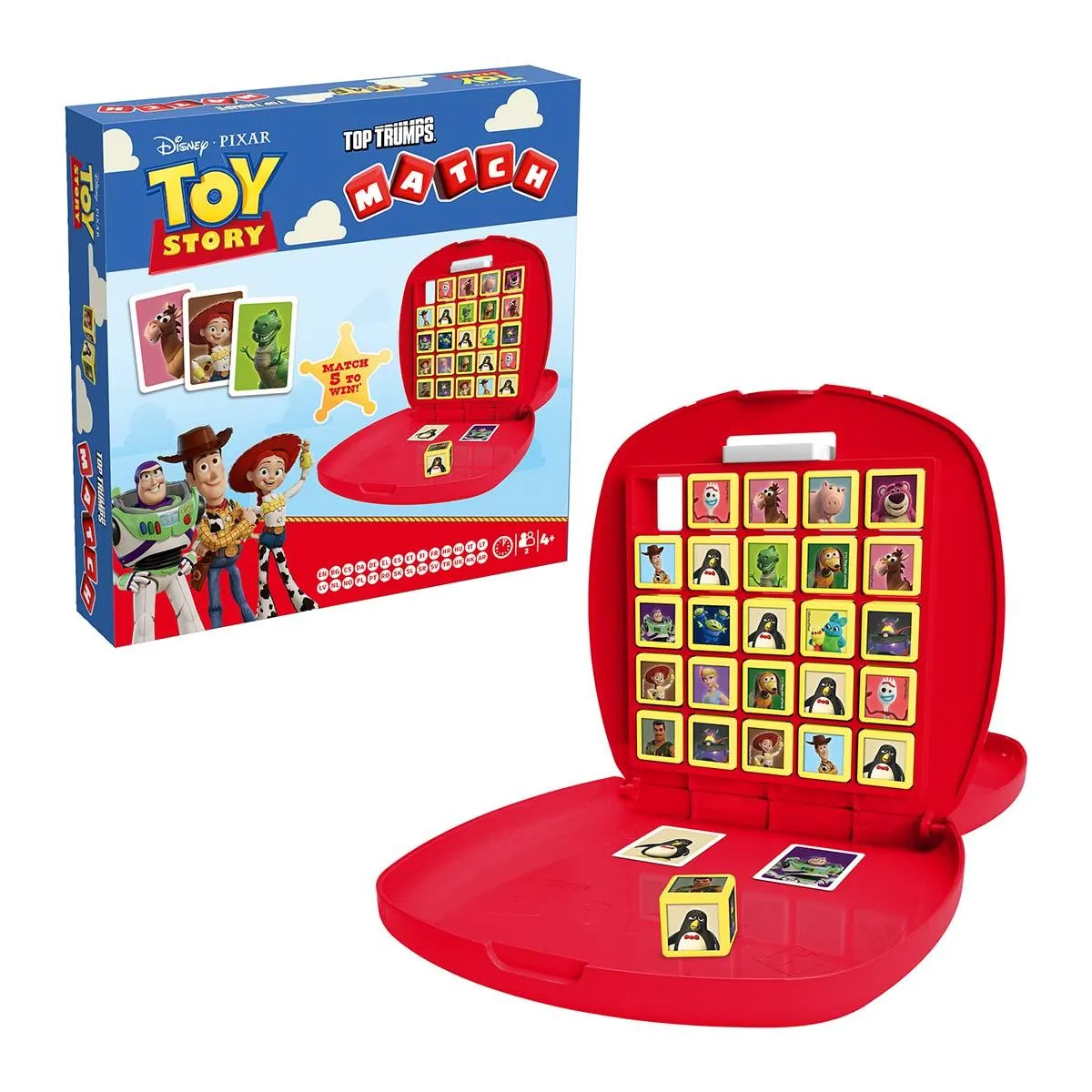 Top Trumps Match Toy Story kubusspel 2 spelers