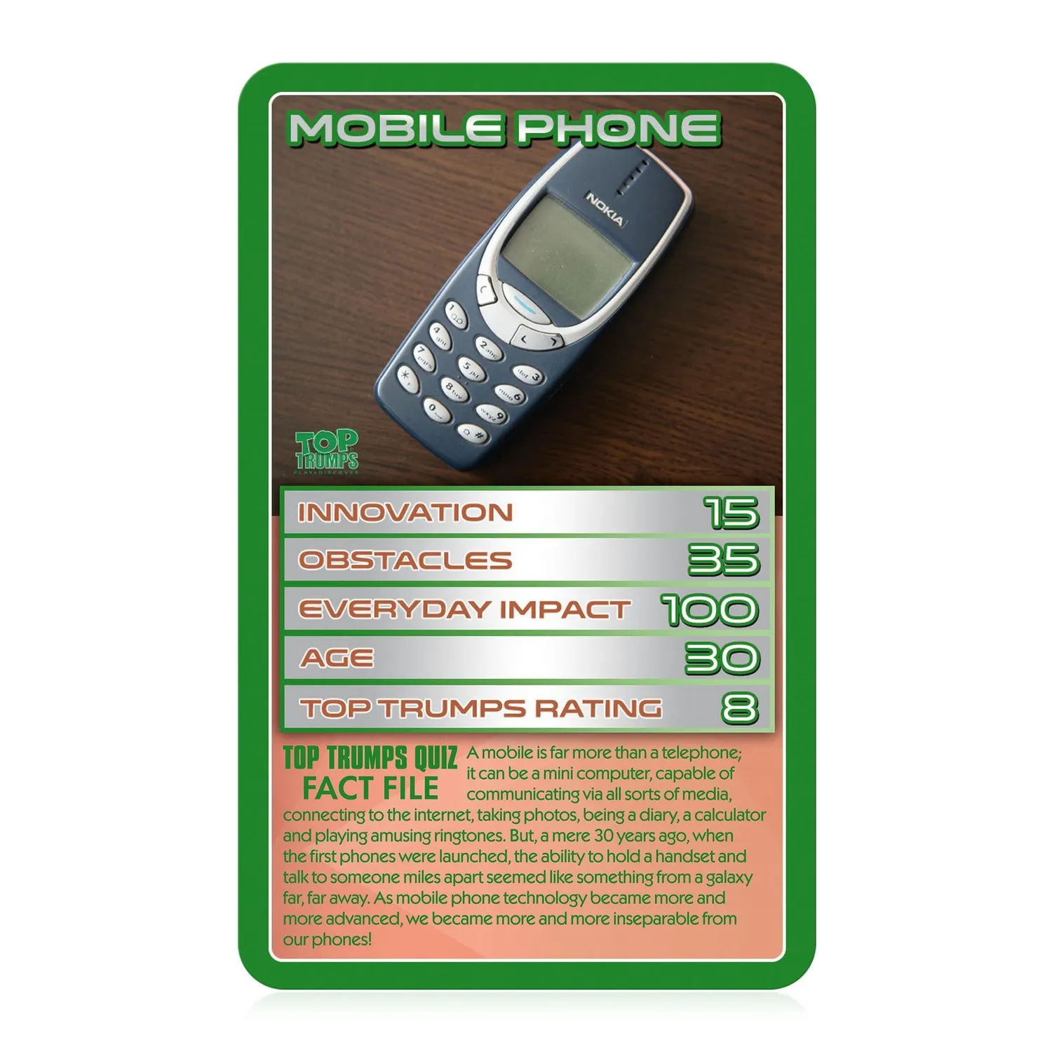 Top Trumps STEM Terrific Technology 21 kaartspel techniek