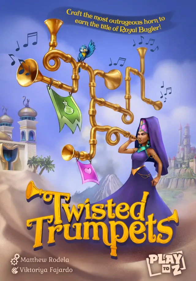 Play to Z Twisted Trumpets bordspel familiespel
