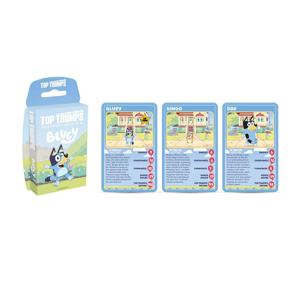 Top Trumps Bluey kaartspel met Bingo