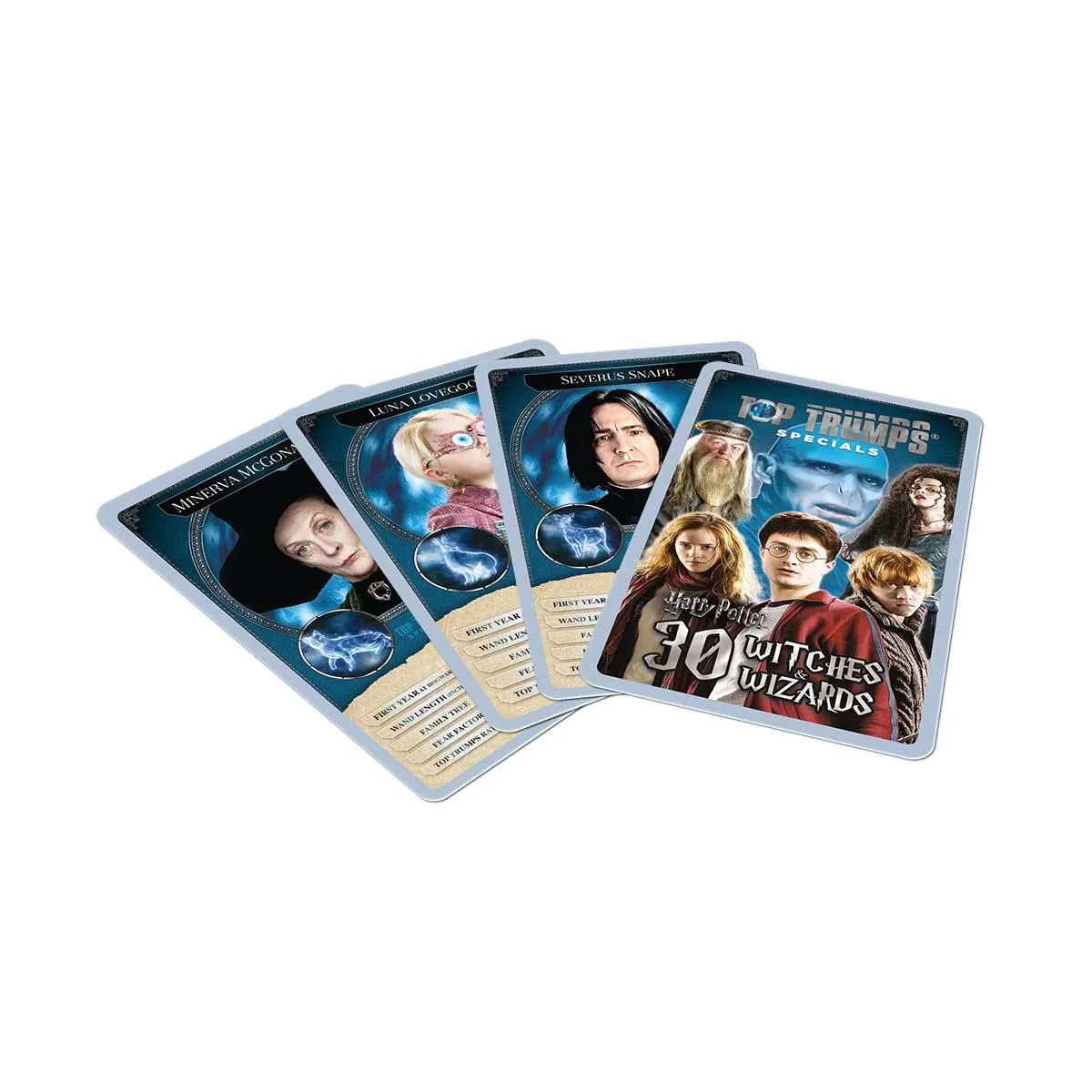 Top Trumps Harry Potter 30 Witches Wizards kaartspel tin