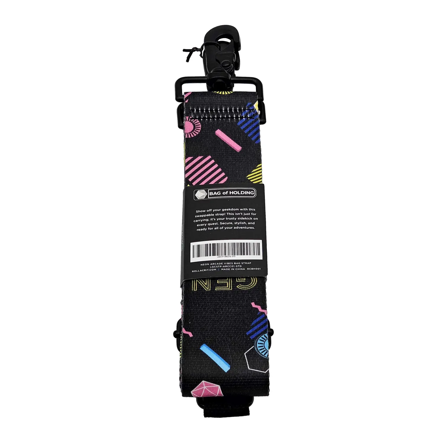 Gen Con Neon Arcade Vibes tasriem 140 cm nylon