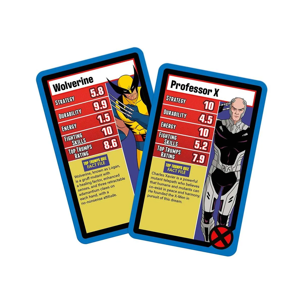Top Trumps X-Men 97 kaartspel 30 personages