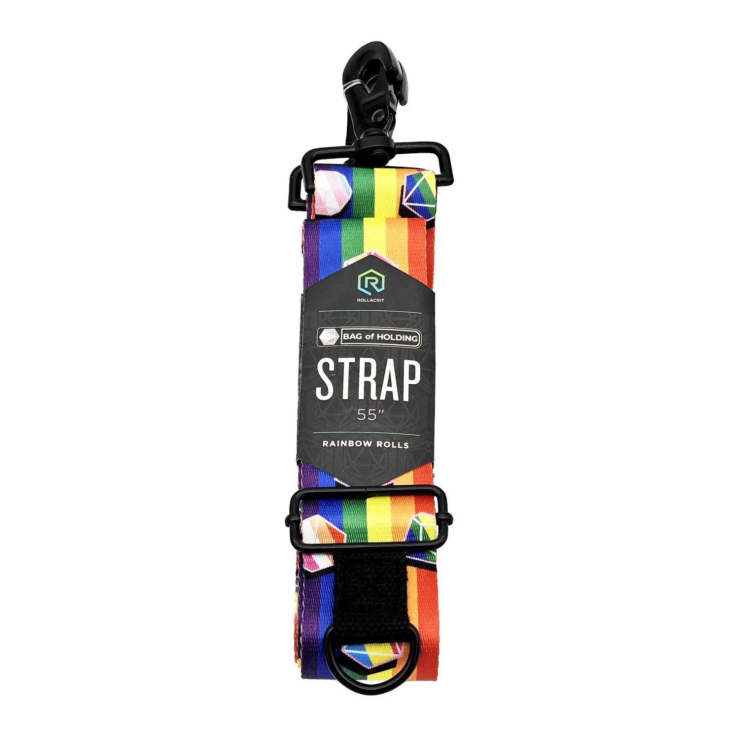 Roll A Crit Rainbow Rolls draagriem 55 inch nylon