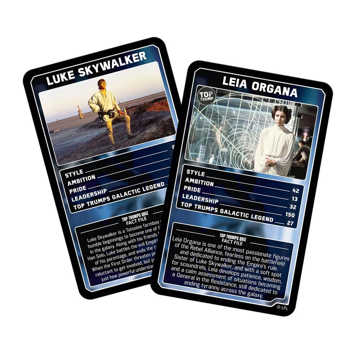 Top Trumps Battle Mat Skywalker Saga kaartspel 2 spelers
