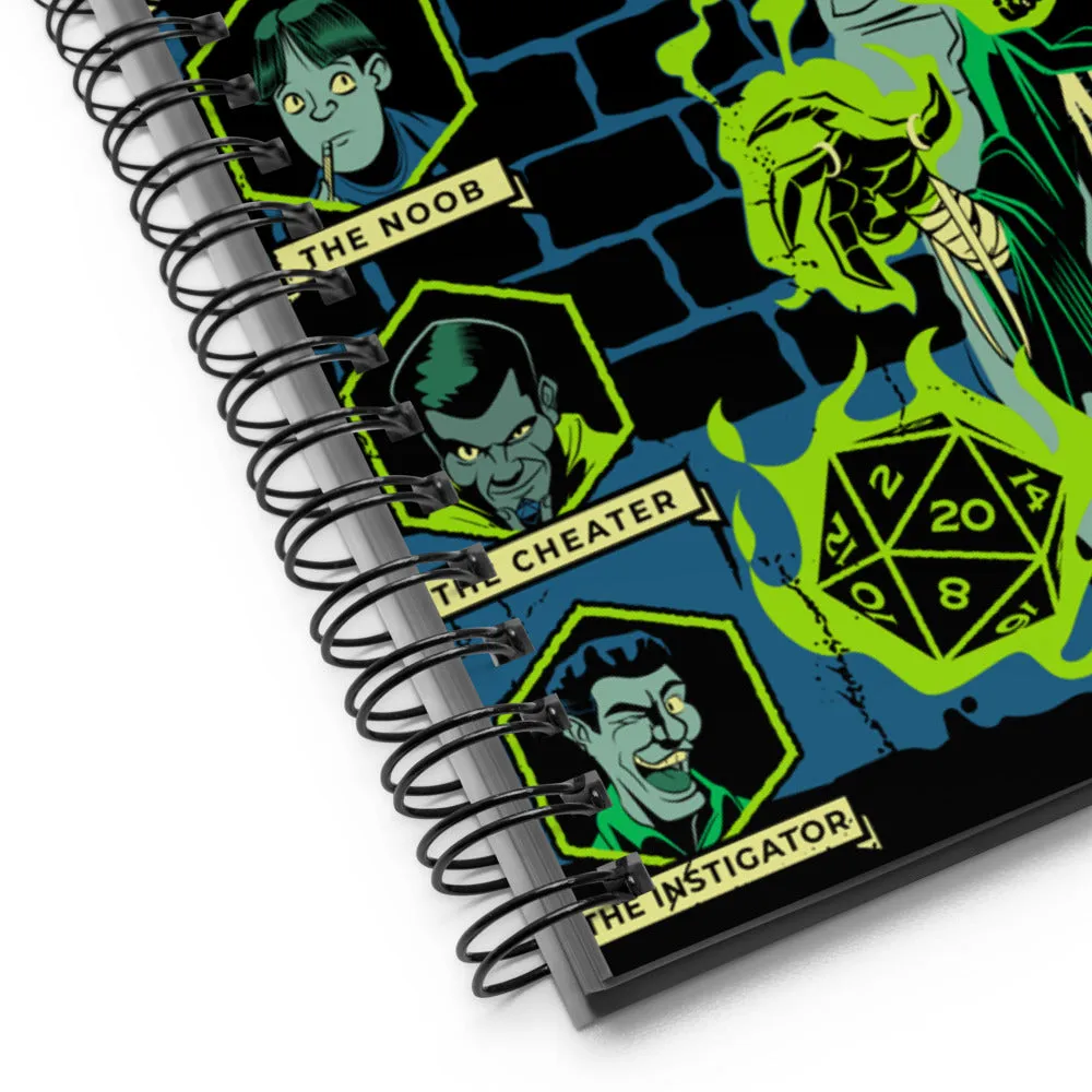 Roll A Crit Tales from the Crit journal dotted