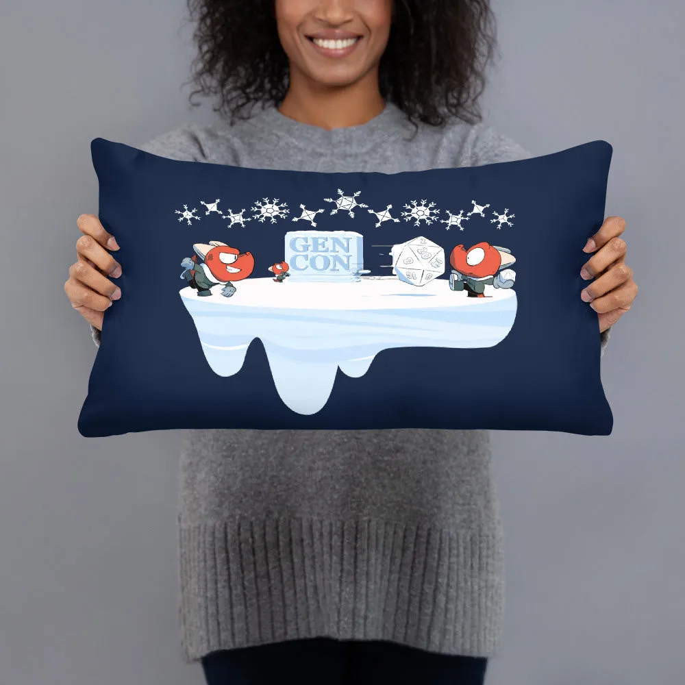 Gen Con Kobold Snowball Fight sierkussen groen polyester
