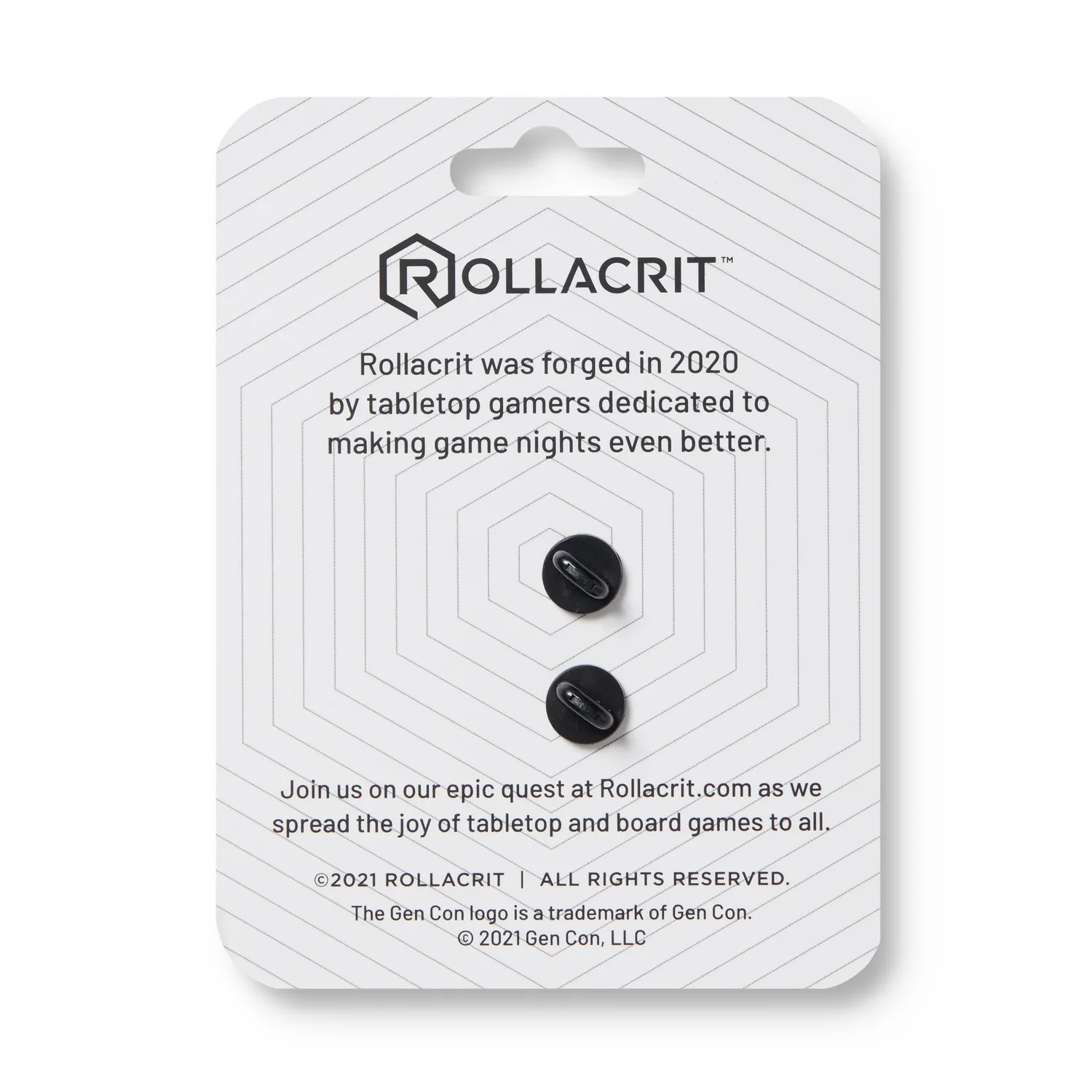 Roll A Crit Genevieve Online pin emaille 2021