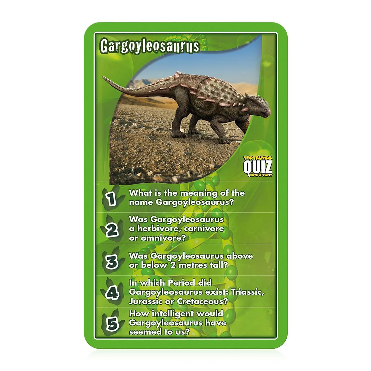 Top Trumps Quiz Dinosaurs quizspel dino-editie