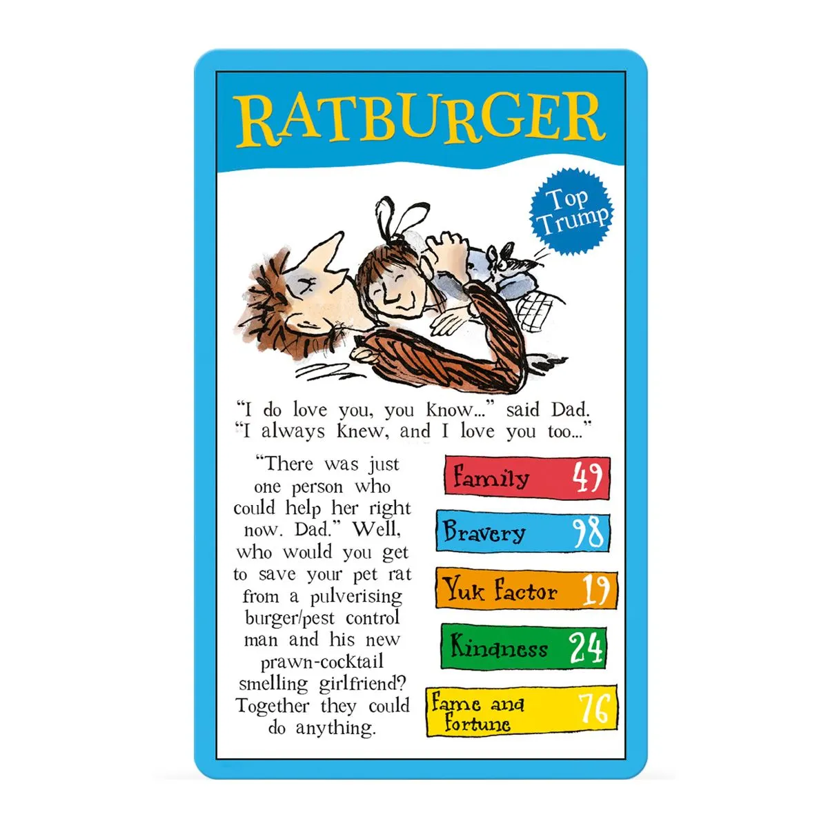 Top Trumps The World of David Walliams kaartspel 6+